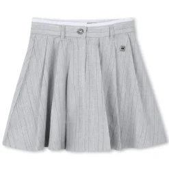 Pleated formal skirt