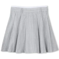 Pleated formal skirt