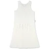 Pleated party dress