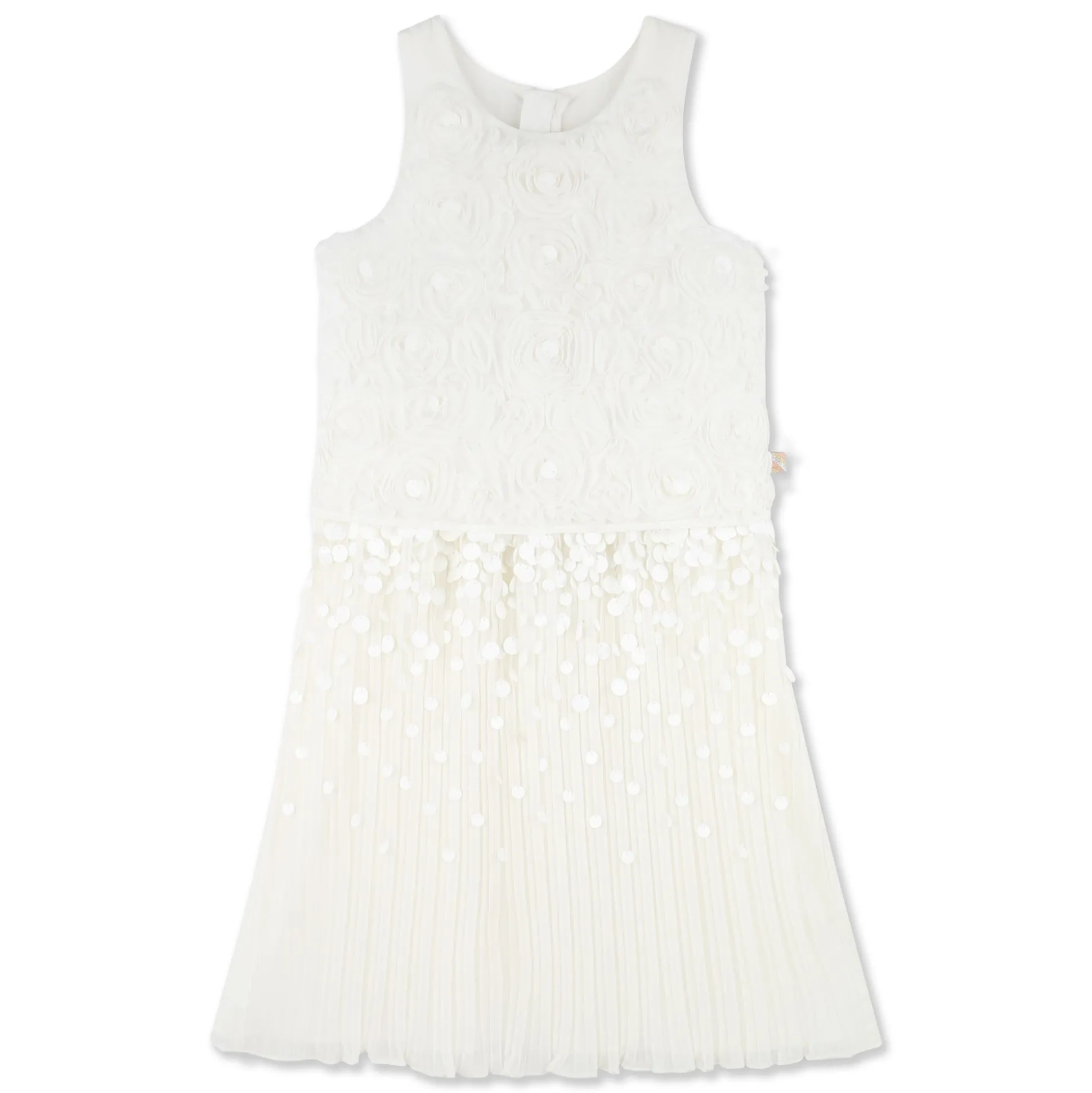 Pleated party dress