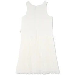 Pleated party dress