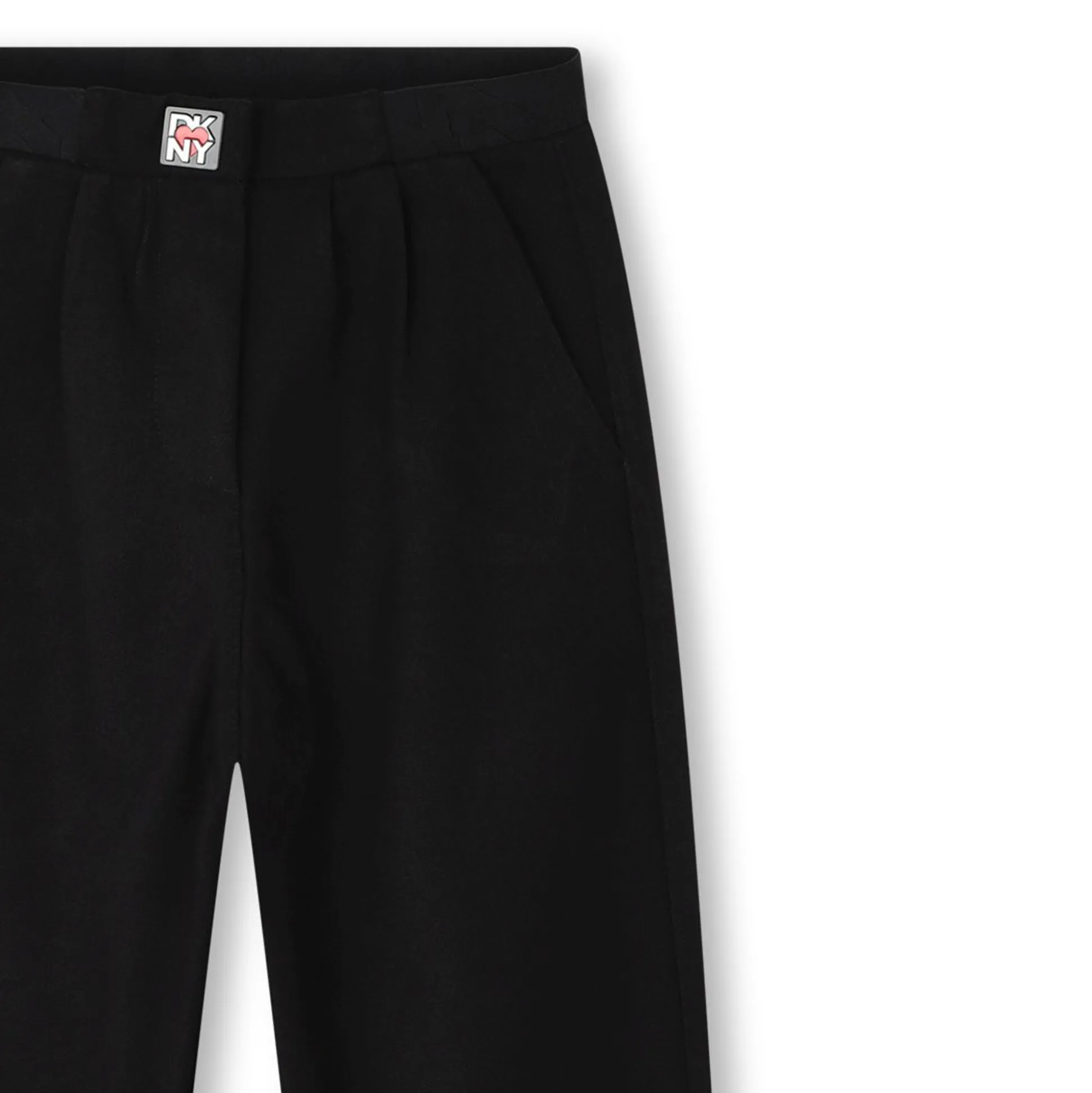 Pleated roll-up trousers