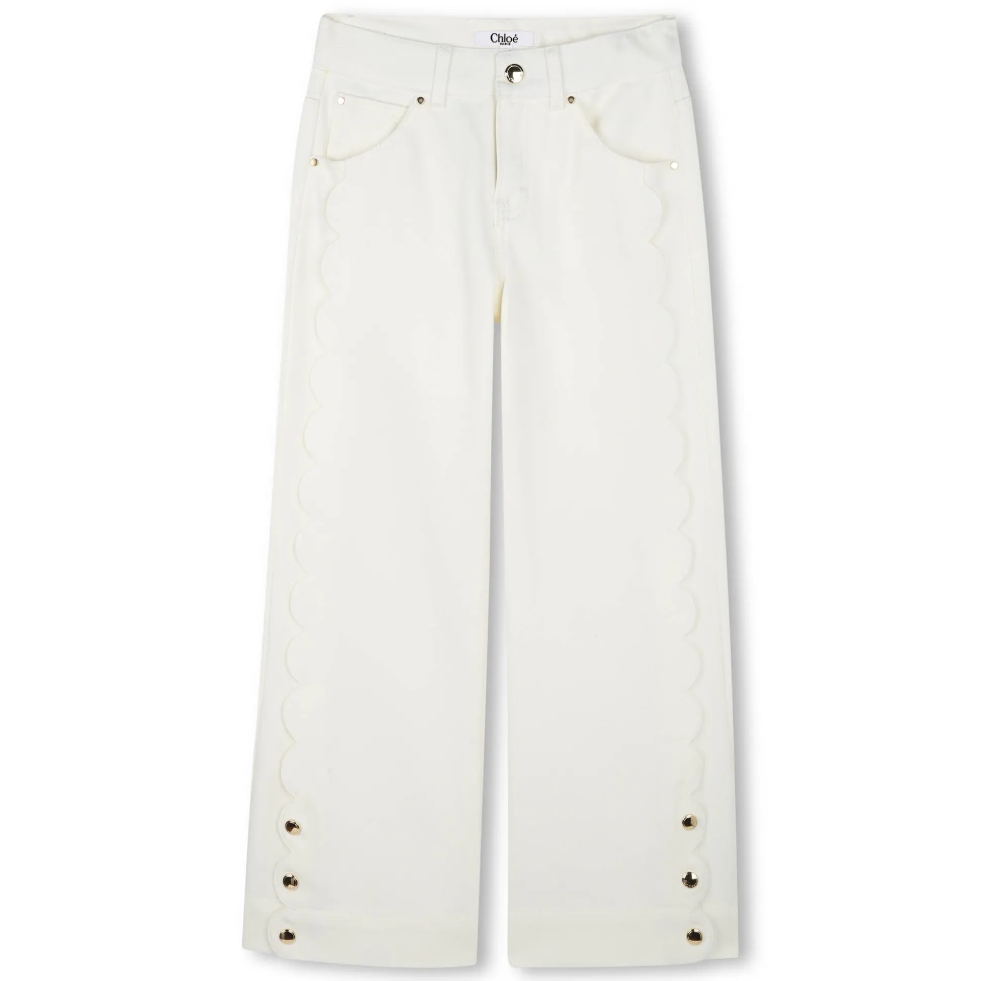 5-pocket cotton trousers
