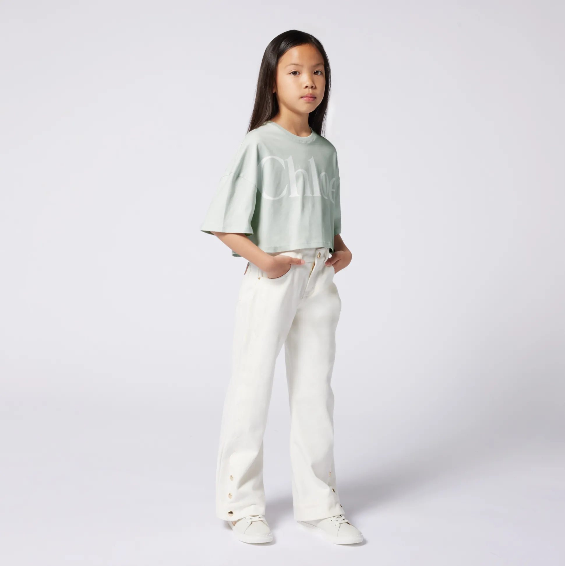 5-pocket cotton trousers