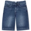 5-pocket denim shorts