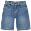 5-pocket denim shorts