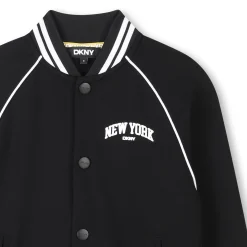 Press-stud logo jacket