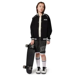 Press-stud logo jacket