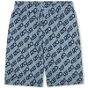 Printed Bermuda jogging shorts