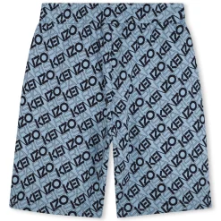 Printed Bermuda jogging shorts