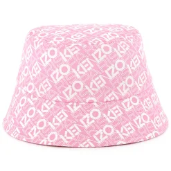 Printed cotton bucket hat