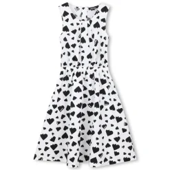 Printed cotton dress