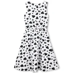 Printed cotton dress