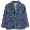 Printed denim jacket