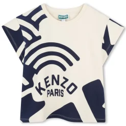 Printed fleece T-shirt
