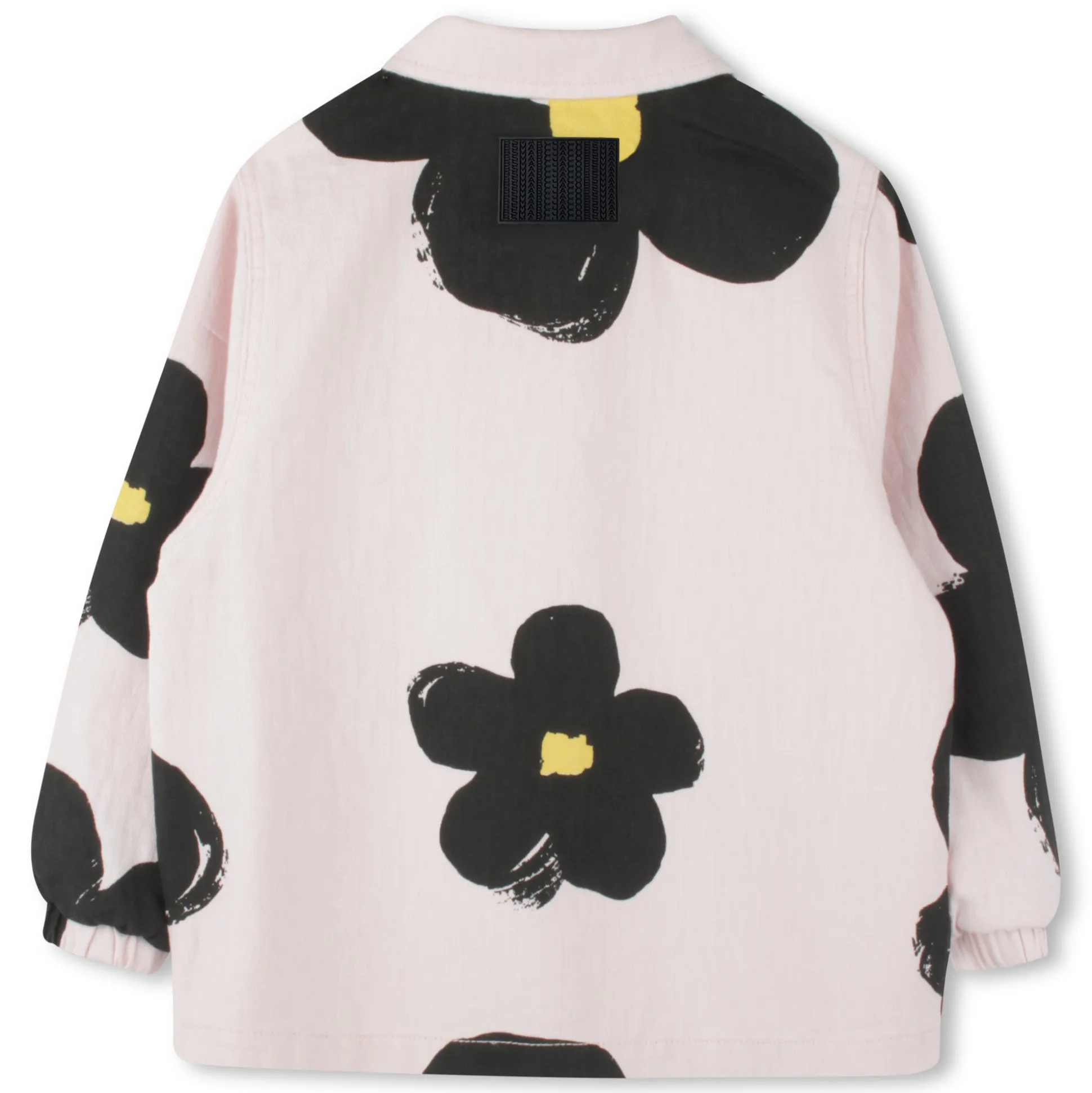Printed jacket with pockets
