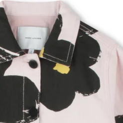 Printed jacket with pockets
