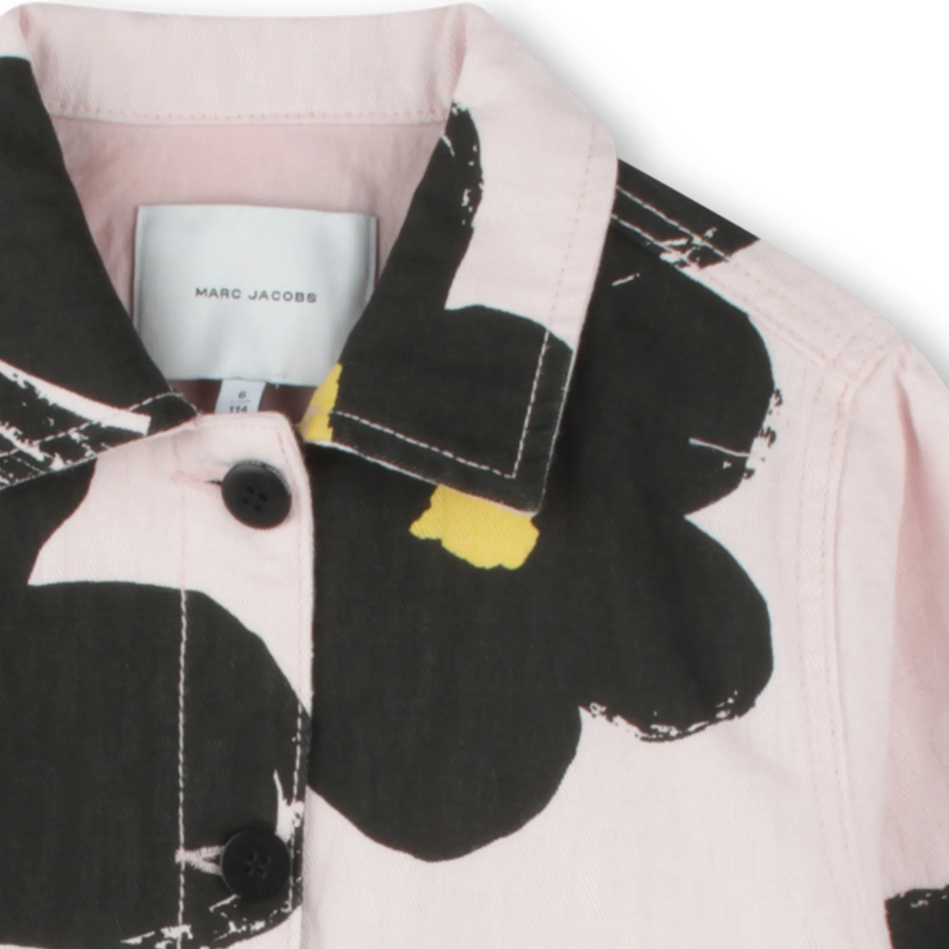 Printed jacket with pockets
