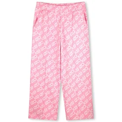 Printed jogging trousers