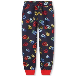 Printed jogging trousers