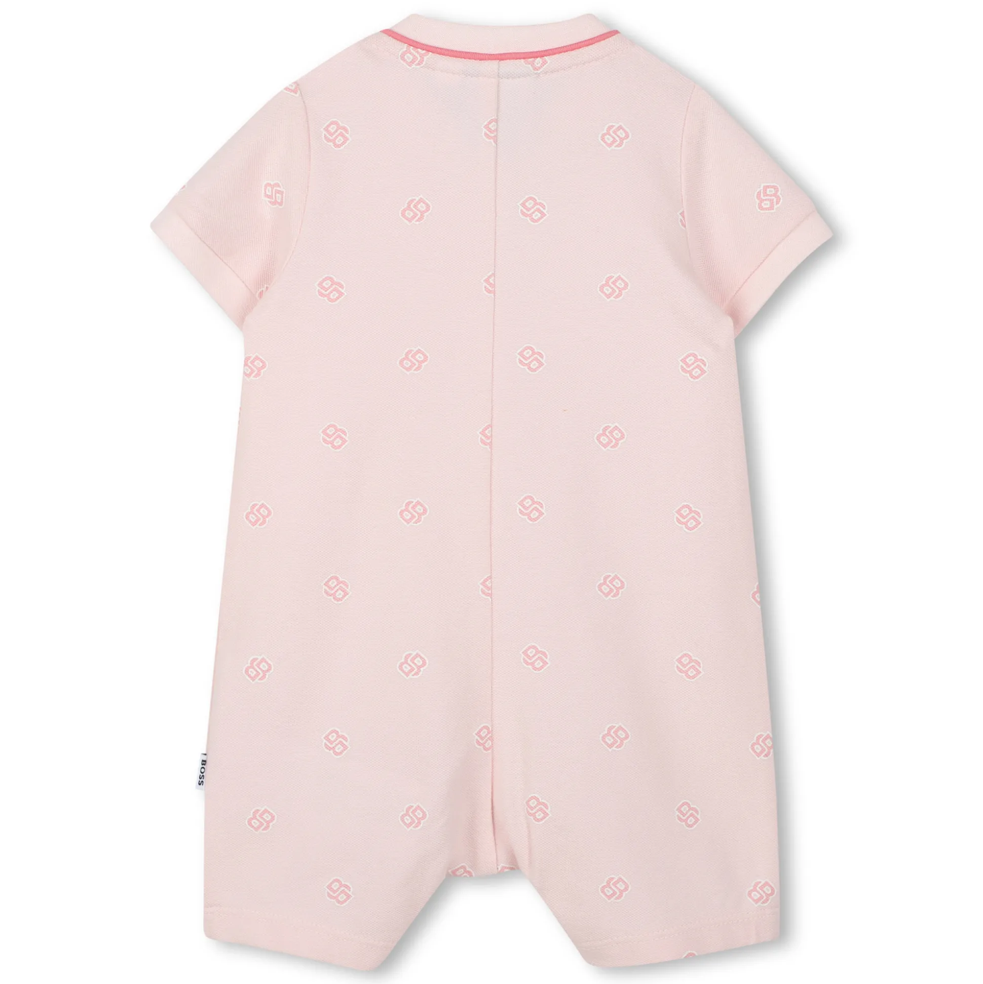 Printed short romper