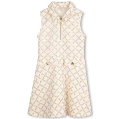 Printed sleeveless dress