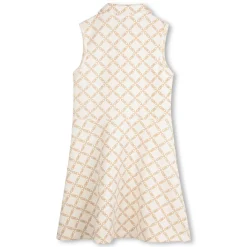 Printed sleeveless dress