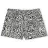 Printed viscose shorts