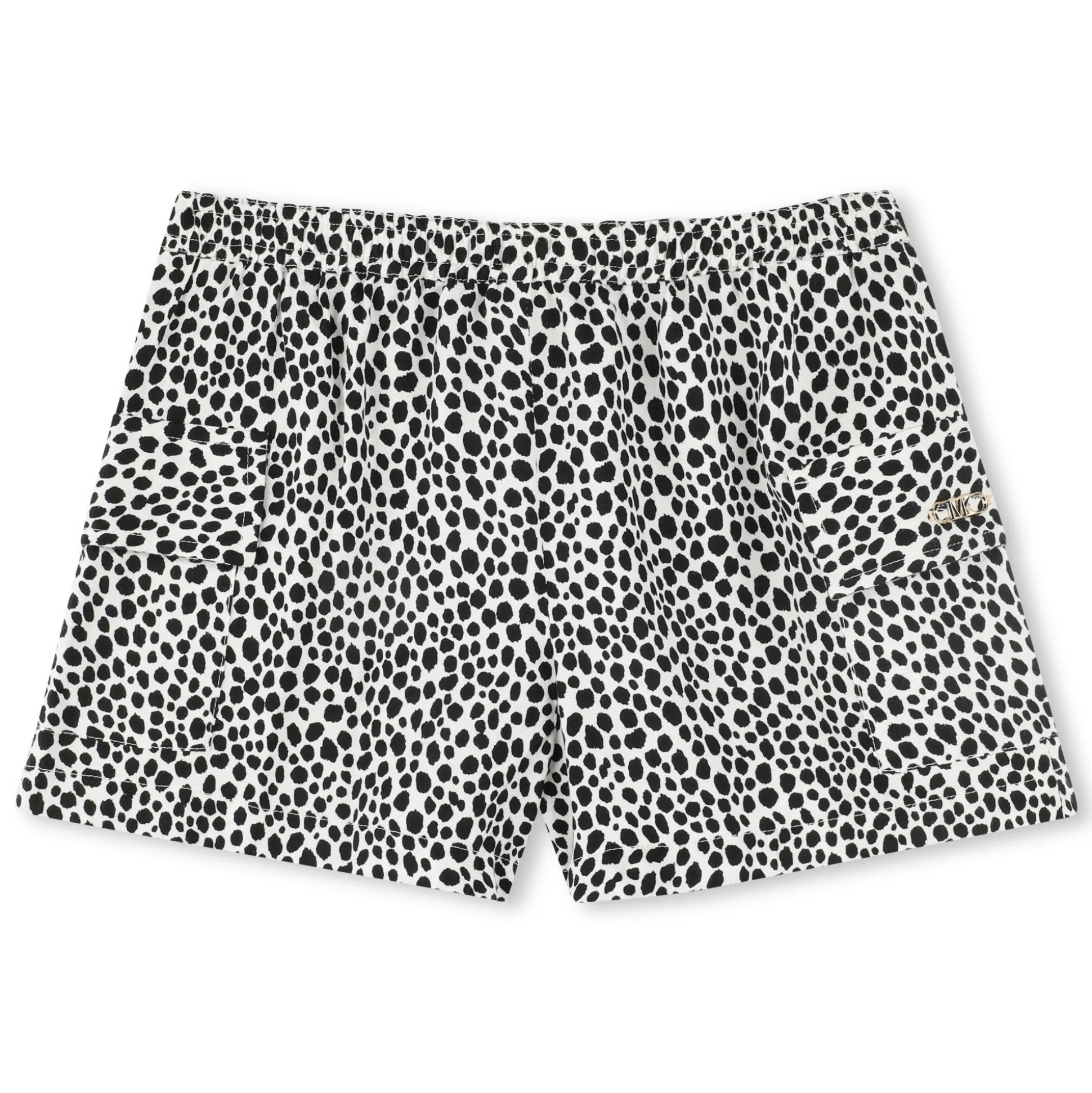Printed viscose shorts