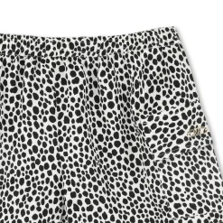 Printed viscose shorts