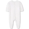 Pyjamas with snap fasteners