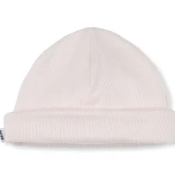 Ribbed hat with turn up