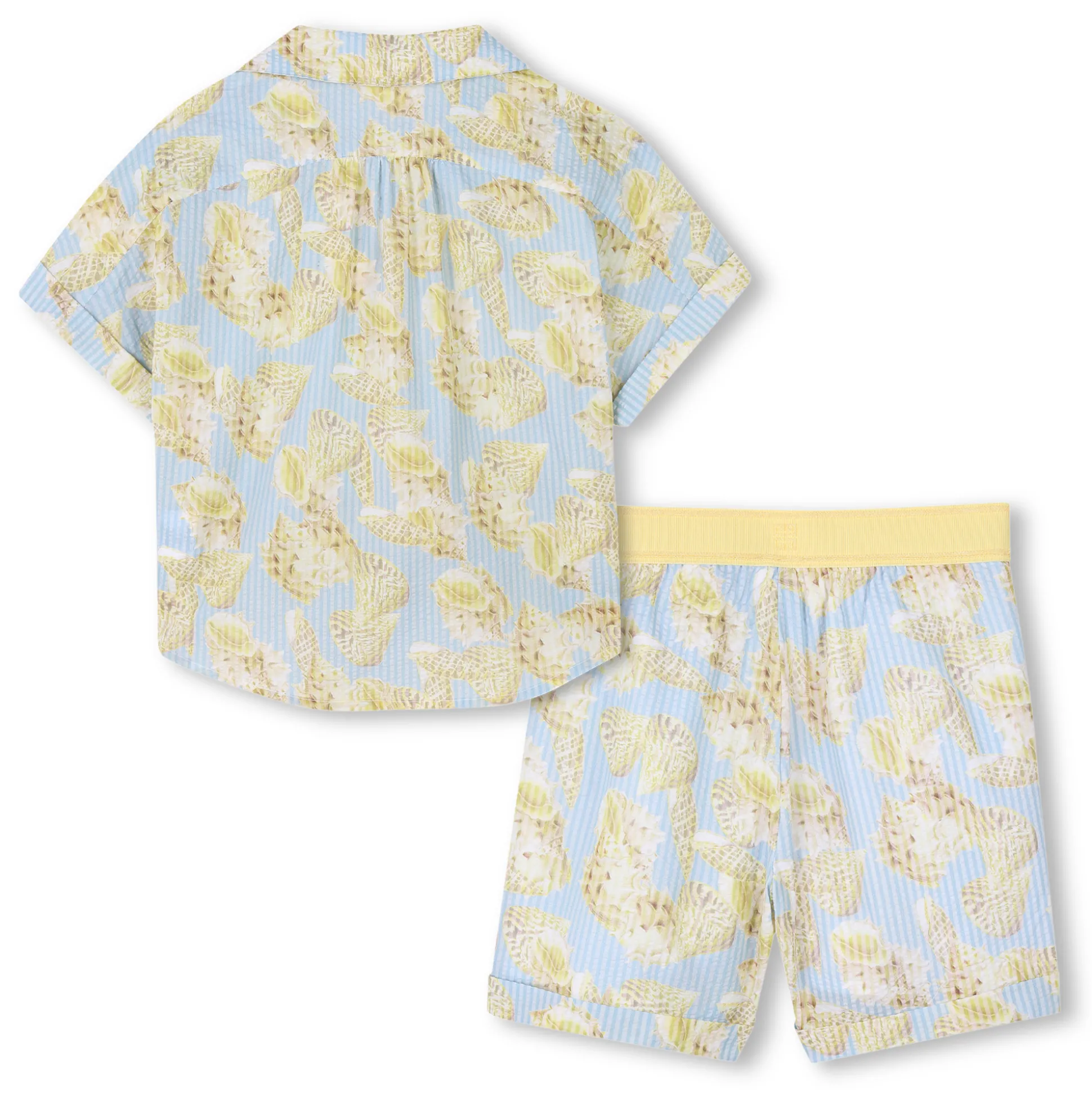 Seashell shirt and shorts