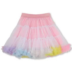 Sequined tulle skirt