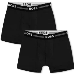 Set of 2 cotton boxer shorts