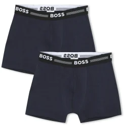 Set of 2 cotton boxer shorts