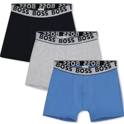 Set of 3 cotton boxer shorts