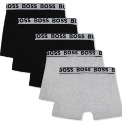Set of 5 cotton boxer shorts