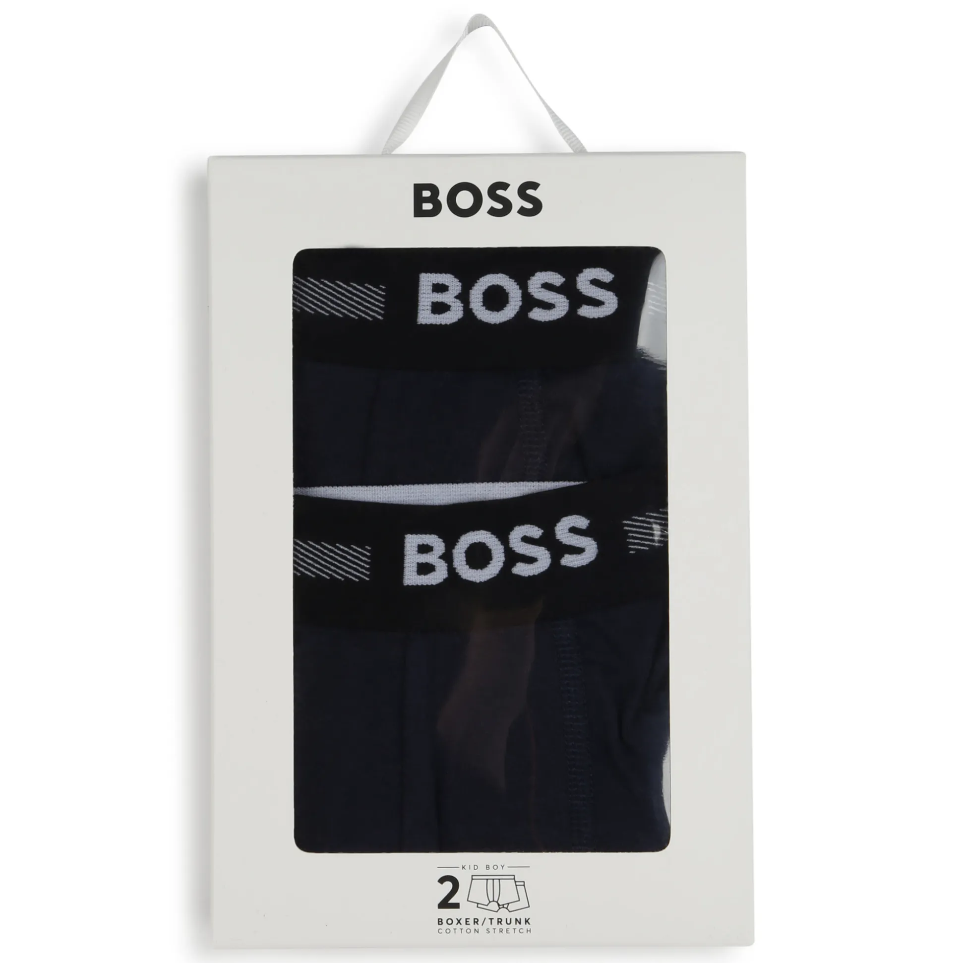 Set of 2 cotton boxer shorts