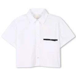 Shirt with decorated pocket