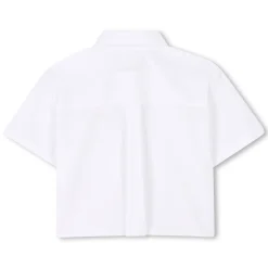 Shirt with decorated pocket