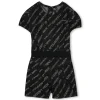 Short cotton romper