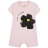 Short cotton romper