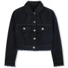 Short denim jacket