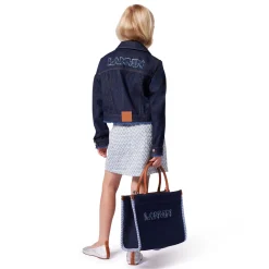 Short denim jacket