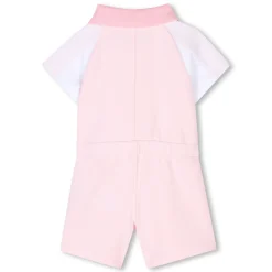 Short panelled romper
