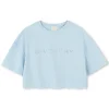 Short T-shirt with prints