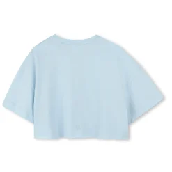Short T-shirt with prints