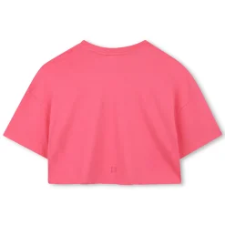 Short T-shirt with prints