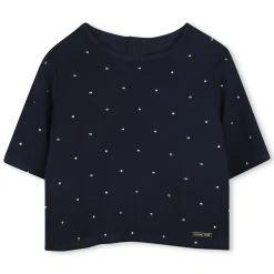 Short-sleeved blouse